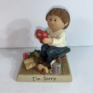 1998 Zingle Berry I'm Sorry 4.5" Tall Collectible Figurine Pavilion Gift, 1009